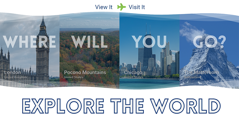 Where Will You Travel -- Explore Unique Travel Locations Through Live Video